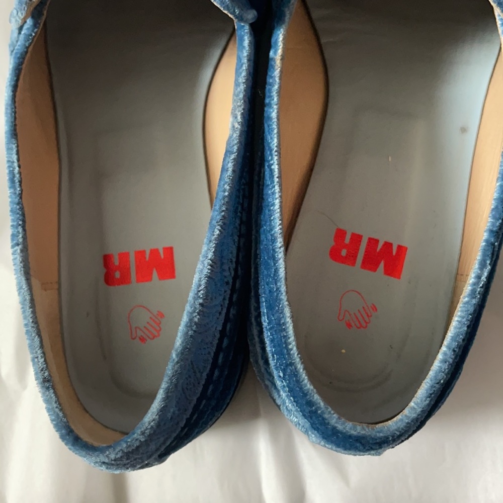 MR by Man Repeller Velvet Paisley Loafers - Picture 6 of 6